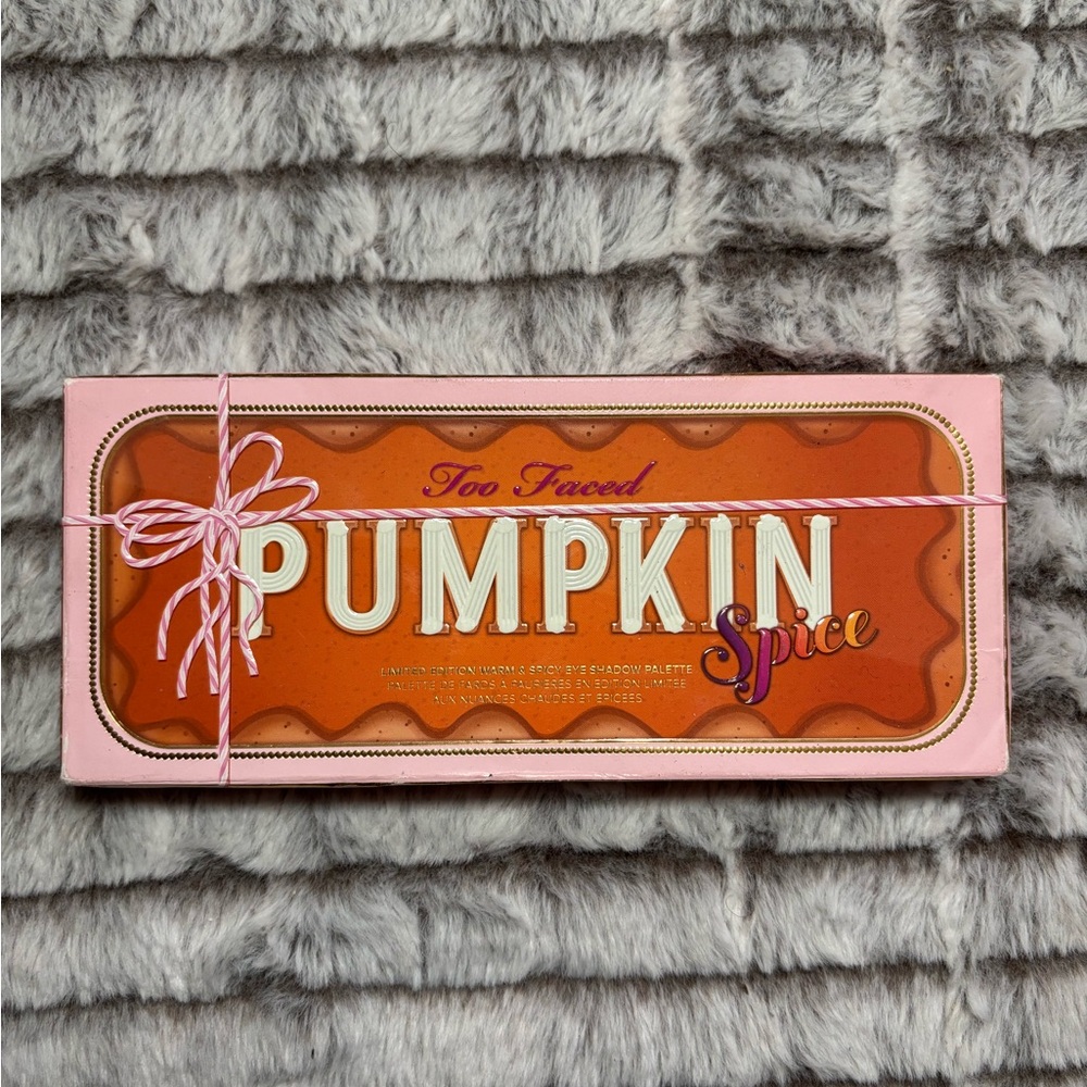 Too Faced Pumpkin Spice Palette with Warm Tones